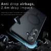  Samsung Galaxy S26 FE matt fekete Techsuit PureFrost MagSafe tok thumbnail