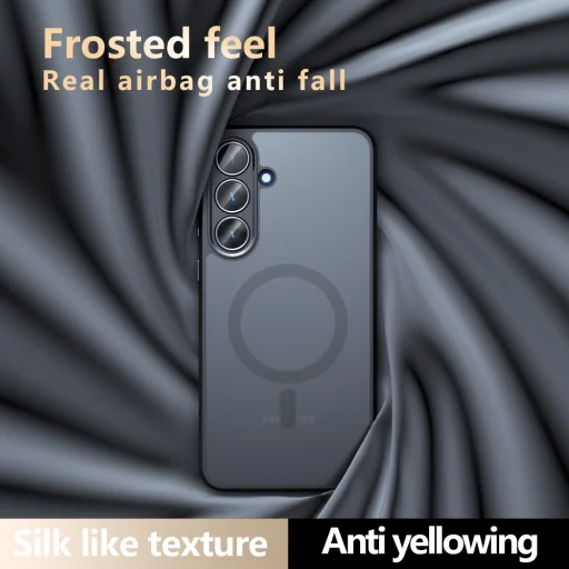  Samsung Galaxy S26 FE matt fekete Techsuit PureFrost MagSafe tok - 6