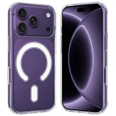 Priehľadné puzdro Techsuit MagSafe Pro pre iPhone 18 Pro / iPhone 17 Pro