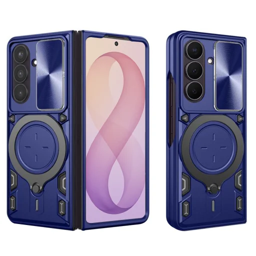  Samsung Galaxy Z Fold 8 Ultra kék Techsuit CamGuard Pro tok - 1