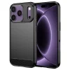  iPhone 18 Pro / iPhone 17 Pro fekete Techsuit Carbon Silicone ütésálló szilikon tok thumbnail