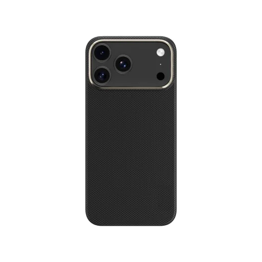 iPhone 17 Pro Max fekete Mobile Origin aramidszálas mágneses tok - 5