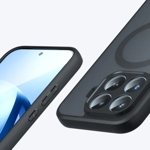 Xiaomi 17T Pro matt fekete Techsuit PureFrost MagSafe tok - 3