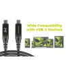 Mobile Origin CB4 240 W-os kijelzős USB-C–USB-C kábel, 1,5 m, asztroszürke thumbnail