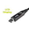 Mobile Origin CB4 240 W kábel s displejom USB-C – USB-C, 1,5 m, vesmírne sivý thumbnail