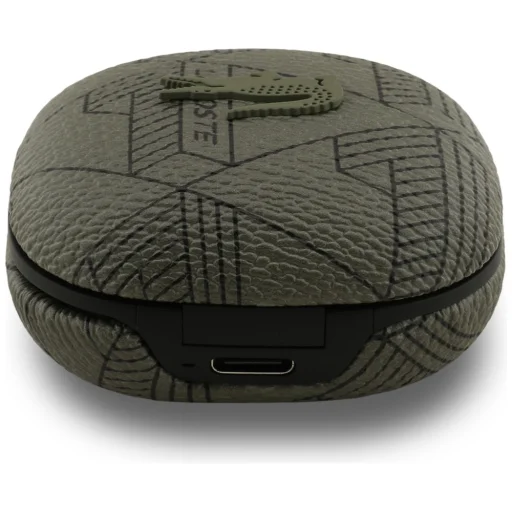 Lacoste Monogram The Blend TWS Bluetooth slúchadlá s potlačením hluku ENC a ANC, zelené - 3