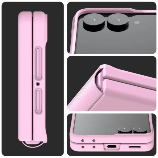 Araree Aero Flex pevný kryt pre Samsung Galaxy Z Flip8, ružový - 4