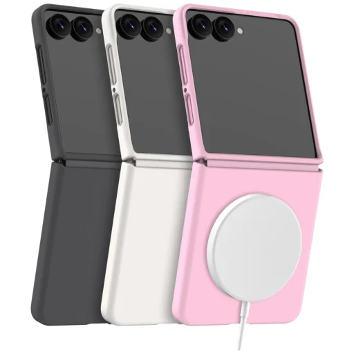 Araree Aero Flex M MagSafe Qi2 tok Samsung Galaxy Z Flip8 készülékhez, rózsaszín - 2