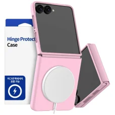 Araree Aero Flex M MagSafe Qi2 tok Samsung Galaxy Z Flip8 készülékhez, rózsaszín