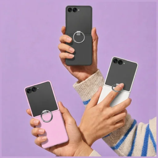 Araree Aero Flex R pevný kryt pre Samsung Galaxy Z Flip8, krémový - 5
