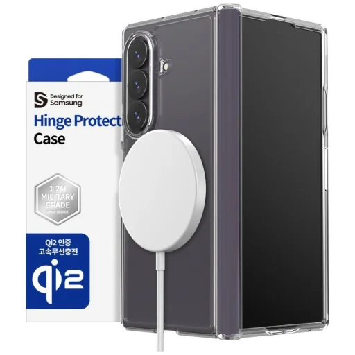 Araree Duple 360 M MagSafe Qi2 keménytok Samsung Galaxy Z Fold8 Ultra készülékhez, ibolya - 2