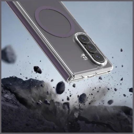 Araree Duple 360 M MagSafe Qi2 keménytok Samsung Galaxy Z Fold8 Ultra készülékhez, ibolya - 6