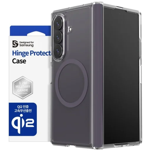 Araree Duple 360 M MagSafe Qi2 pevný kryt pre Samsung Galaxy Z Fold8 Ultra, fialový - 1