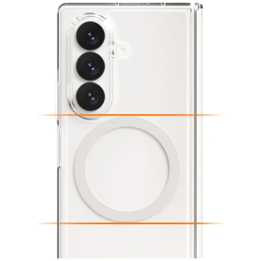 Araree Duple 360 M MagSafe Qi2 tok Samsung Galaxy Z Fold8 Ultra készülékhez, krémszínű - 4