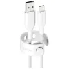 PanzerGlass Empower Racing 60W USB-A–USB-C kábel, 1.2 m, ezüst-fehér thumbnail