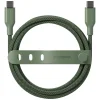 PanzerGlass Empower Racing 60 W USB-C–USB-C kábel, 2 m, zöld thumbnail