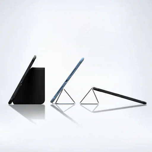AMAZINGTHING Titan Pro Case puzdro pre iPad A16 11", so stojanom otočným o 720° a držiakom na dotykové pero, čierne - 7