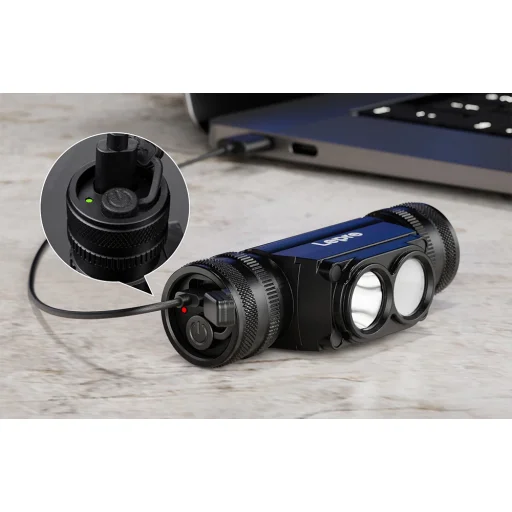 Lepro PR320018 újratölthető LED fejlámpa, 1000 lm, fekete - 6