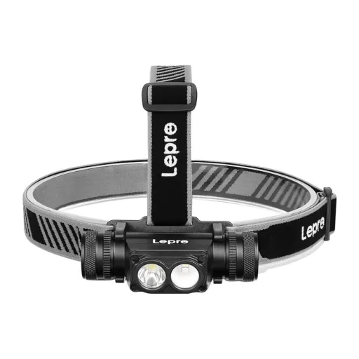 Lepro PR320018 újratölthető LED fejlámpa, 1000 lm, fekete - 2