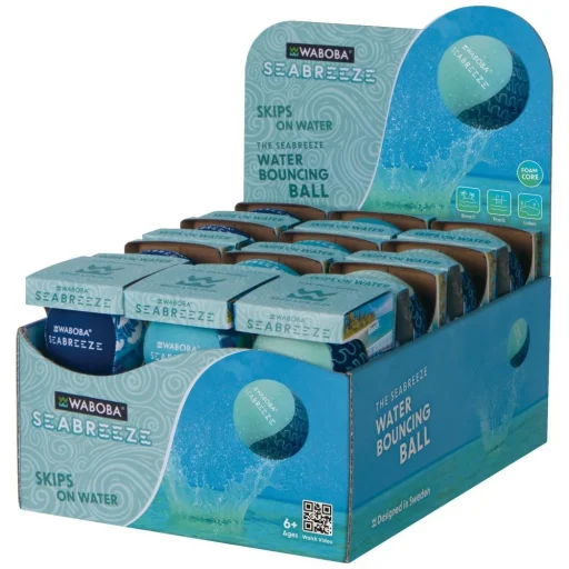 Waboba Seabreeze loptička skákajúca po vode 8 cm, vo viacerých farbách - 5