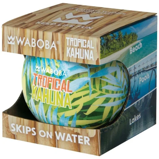 Waboba Tropical Kahuna loptička skákajúca po vode 9 cm - 4