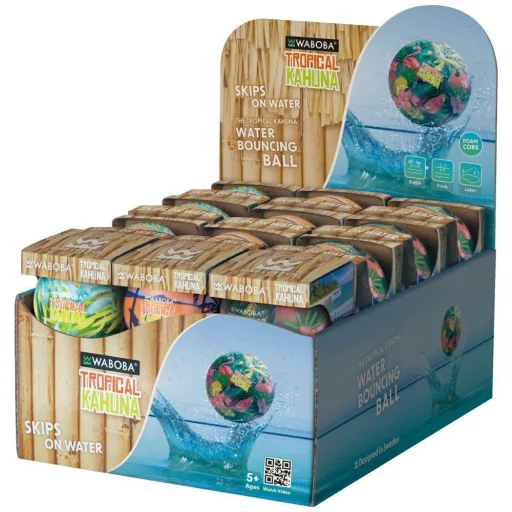 Waboba Tropical Kahuna loptička skákajúca po vode 9 cm - 5