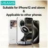USAMS ZJ093 univerzális mágneses telefontartó fekete thumbnail