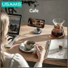 USAMS ZJ093 univerzális mágneses telefontartó fekete thumbnail