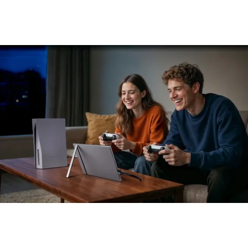 ARZOPA Z1C 16,1-palcový prenosný monitor, sivý - 7