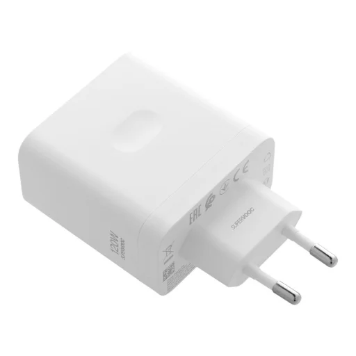 OPPO SuperVOOC VCBBOAEH 120 W USB-C sieťová nabíjačka biela - 4