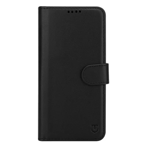 Tactical Field Notes puzdro s otváraním do boku z umelej kože pre Motorola Edge 70 Pro, čierne - 1