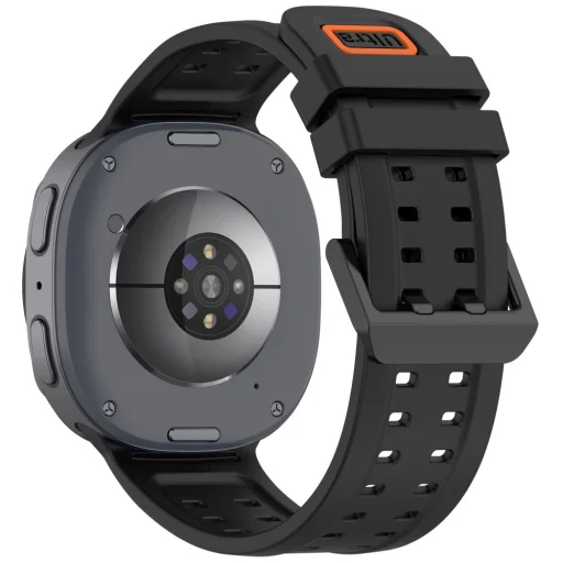 Tech-Protect Silicone Air silikónový remienok Samsung Galaxy Watch 8 / 9 / Classic (40 / 44 / 46 mm) čierny - 2