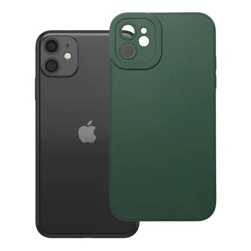 Matt 2.0 TPU tok iPhone 11-hez – sötétzöld - 1