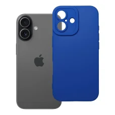 Matné 2.0 TPU puzdro pre iPhone 17, modré