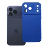 Matt 2.0 kék TPU tok iPhone 17 Pro Max / 18 Pro Max készülékhez, alacsony kameraperemmel thumbnail