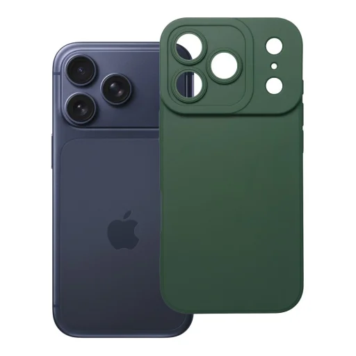 iPhone 17 Pro / 18 Pro tmavozelené matné 2.0 TPU puzdro - 1