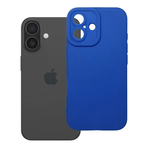 Matt 2.0 TPU tok iPhone 16 készülékhez, kék - 1