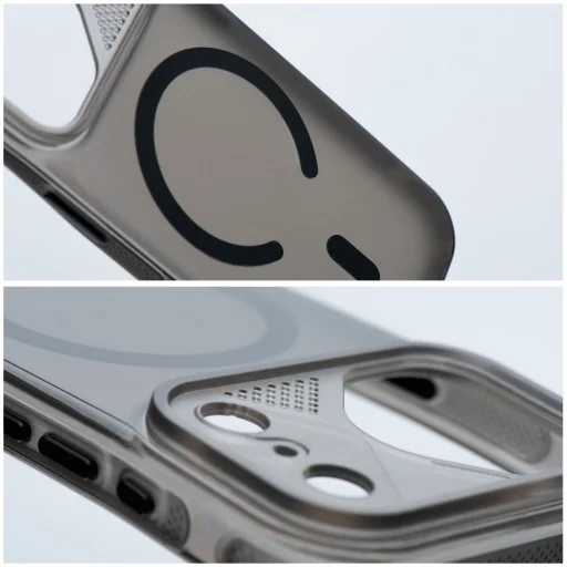 Aurora MagSafe-kompatibilis tok iPhone 11-hez, fekete - 6