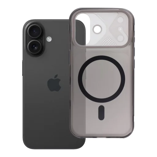 Aurora iPhone 16 kryt kompatibilný s MagSafe, čierny - 7