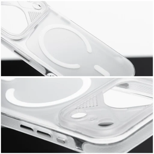 Aurora puzdro kompatibilné s MagSafe pre iPhone 13, biele - 4