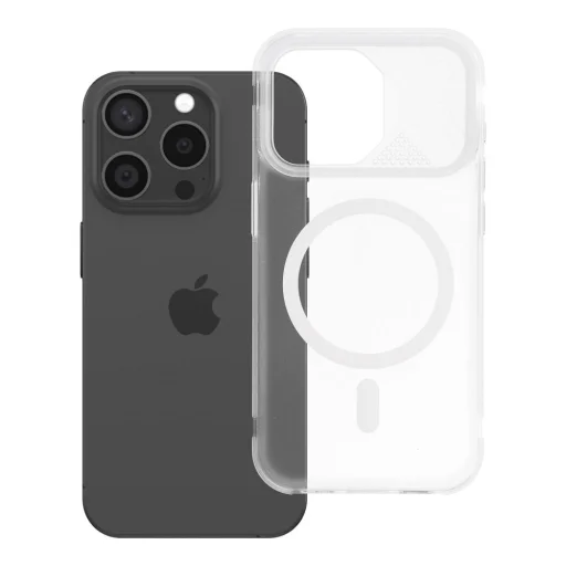 Puzdro Aurora pre iPhone 15 Pro, kompatibilné s MagSafe, biele - 7