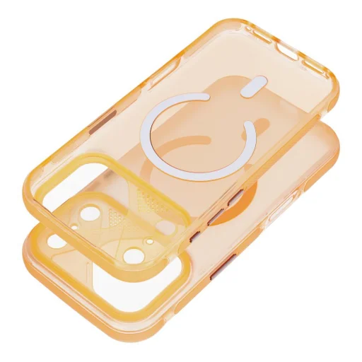 Puzdro pre iPhone 17 Pro Max Aurora kompatibilné s MagSafe, oranžové - 1