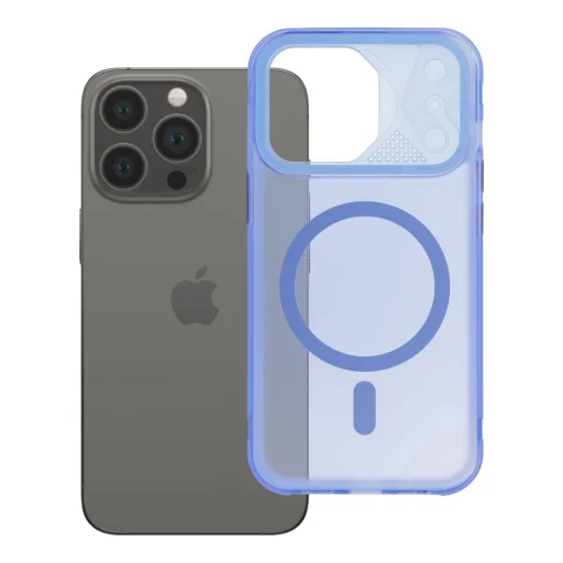 Puzdro pre iPhone 13 PRO Aurora kompatibilné s MagSafe modré - 7