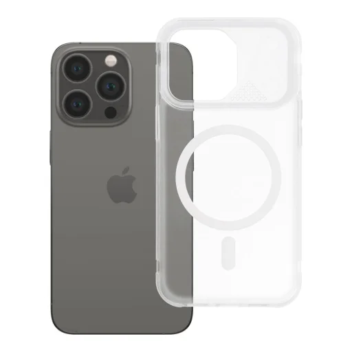 Aurora MagSafe kompatibilný kryt pre iPhone 13 Pro, biely - 7