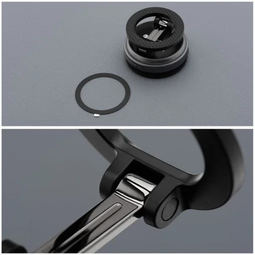 FORCELL F-Grip Magic Mag mágneses autós telefontartó, fekete - 8