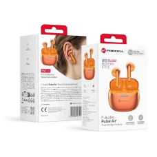 Forcell F-Audio Pulse Air ENC vezeték nélküli TWS fülhallgató, arany