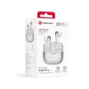 Forcell F-Audio Pulse Pro ANC + ENC vezeték nélküli TWS fülhallgató, ezüst thumbnail