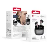 Forcell F-Audio Pulse Pro ANC és ENC vezeték nélküli TWS fülhallgató fekete thumbnail