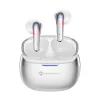 Forcell F-Audio Pulse Air ENC vezeték nélküli TWS fülhallgató, ezüst thumbnail