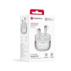Forcell F-Audio Pulse Air ENC vezeték nélküli TWS fülhallgató, ezüst thumbnail